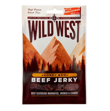Wild West Beef Jerky Honey BBQ 70g